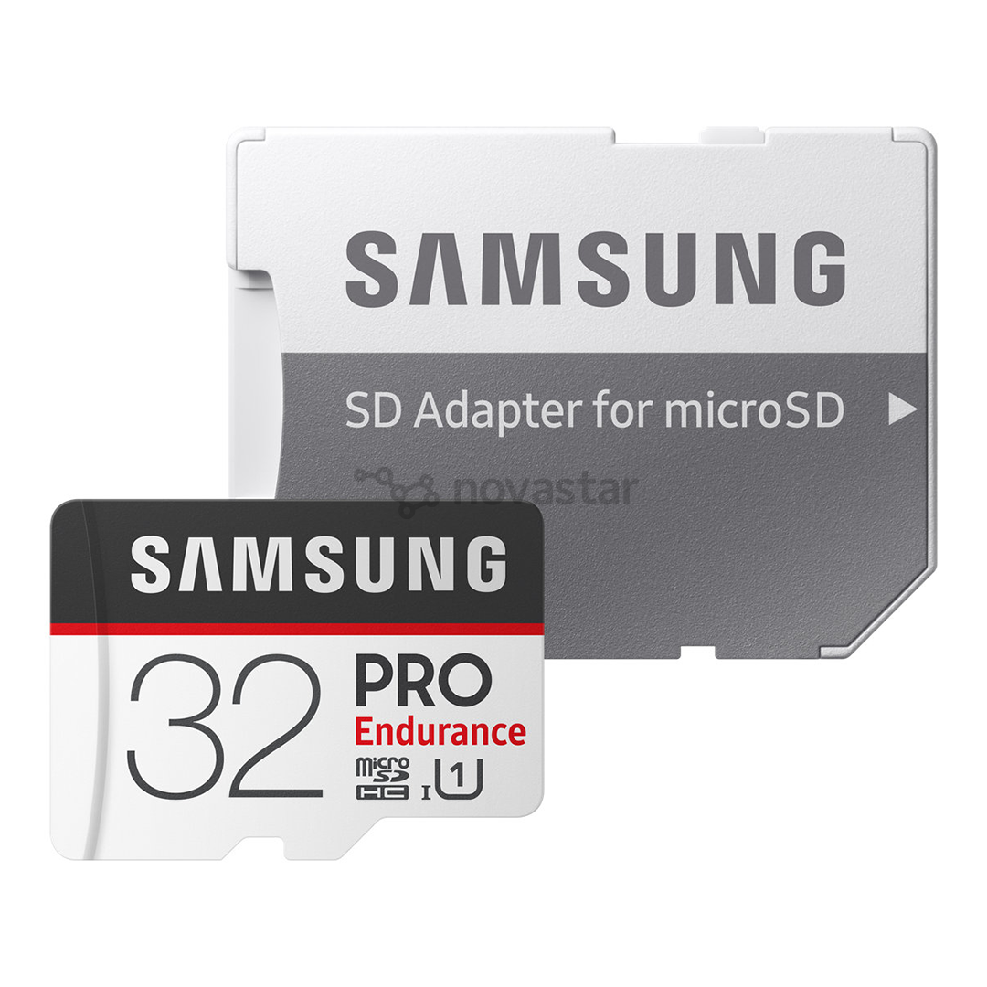 Atminties kortelė Samsung Endurance PRO Micro SDHC 32GB + SD adapteris, 10 klasė