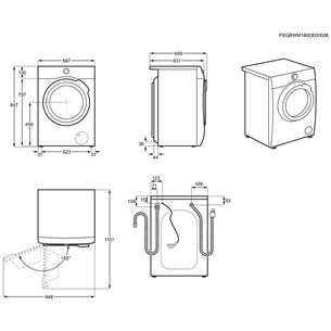 Skalbimo mašina Electrolux EW7F249S