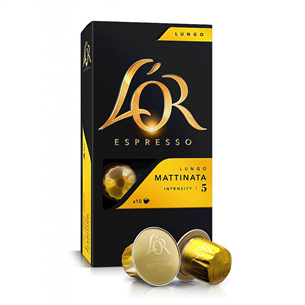 Kavos kapsulės L´OR Lungo Mattinata, 8711000360545