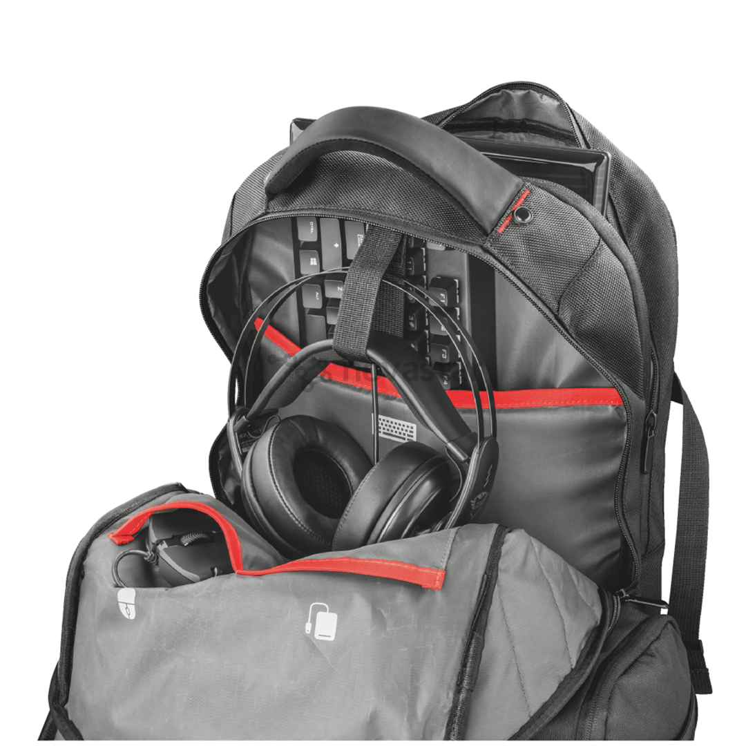 Nešiojamo kompiuterio kuprinė Trust Trust GXT1250 Hunter Gaming
