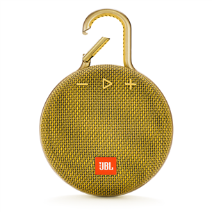 Belaidė kolonėlė JBL Clip 3, Geltona
