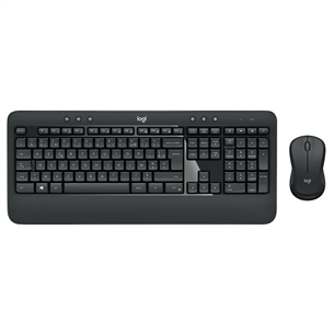 Logitech MK540, SWE, черный - Беспроводная клавиатура + мышь 920-008683