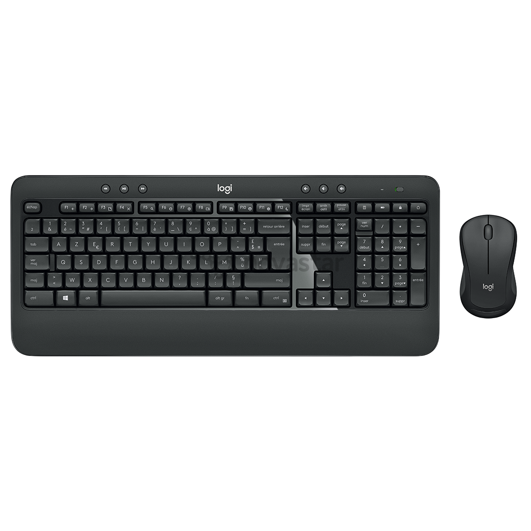 Klaviatūra ir pelė Logitech MK540, RUS, Belaidės