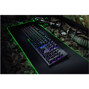 Klaviatūra Razer Huntsman, Nordic, Laidinė, Mechaninė