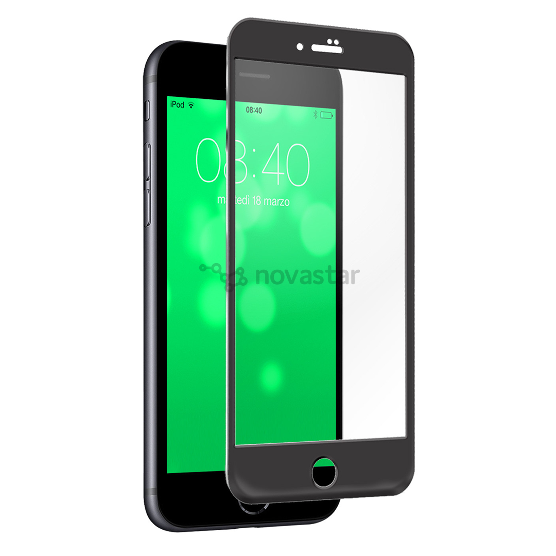 Apsauginis stiklas SBS 4D iPhone 8/7, Juodas
