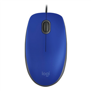 Pelė Logitech M110 Silent, Laidinė, Mėlyna