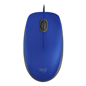 Pelė Logitech M110 Silent, Laidinė, Mėlyna