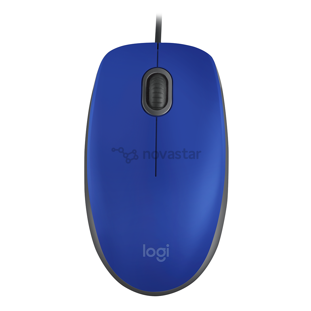 Pelė Logitech M110 Silent, Laidinė, Mėlyna