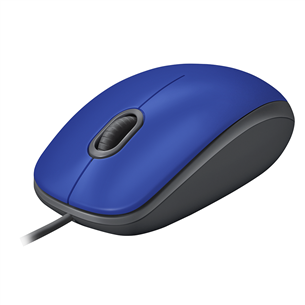Pelė Logitech M110 Silent, Laidinė, Mėlyna