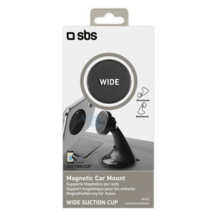 SBS Wide Wind, черный - Автомобильный держатель для телефона
