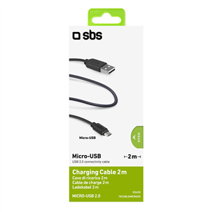 Кабель Micro USB SBS (2 м)