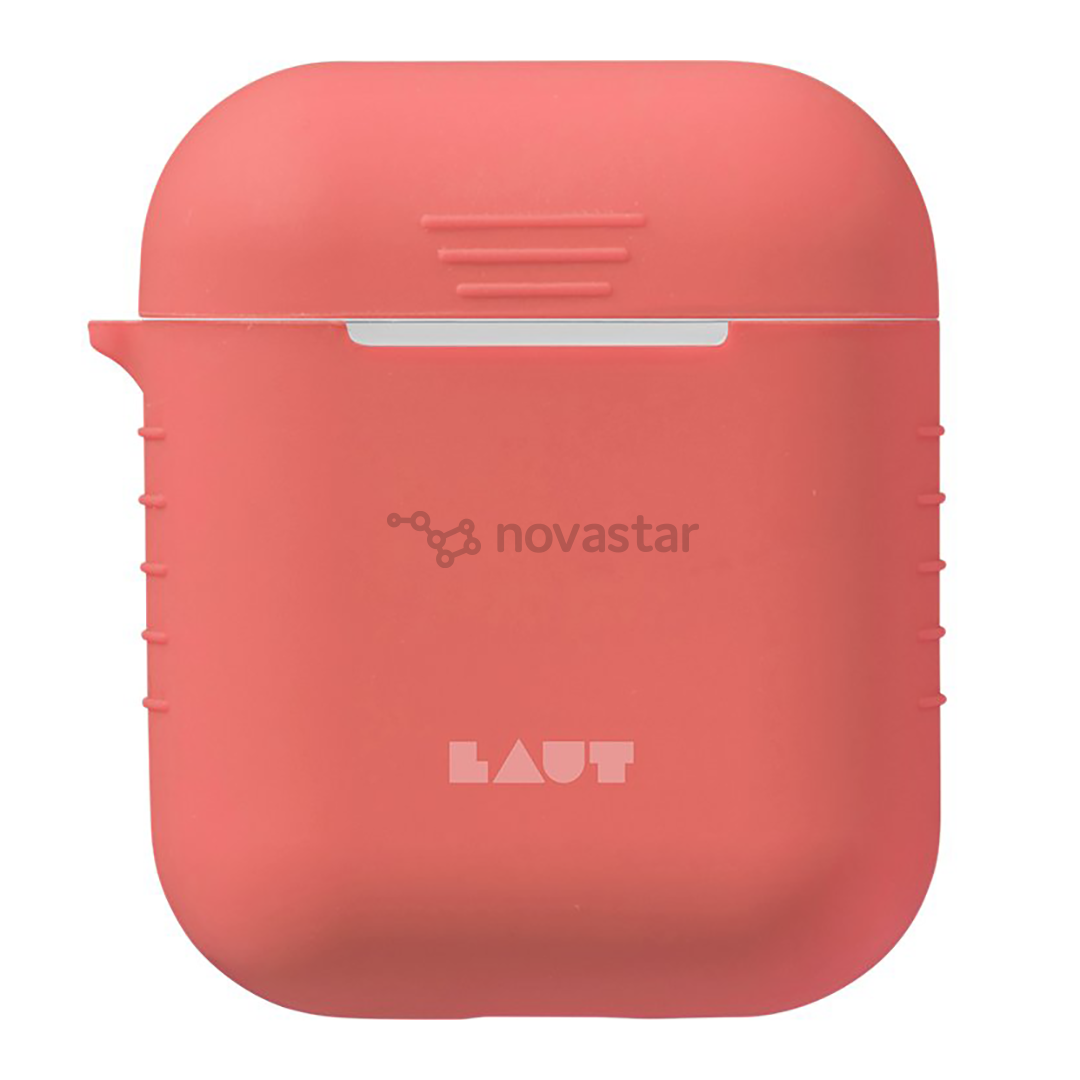 Dėklas Laut Apple AirPods, Silikoninis, Rožinis