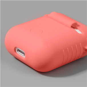 Dėklas Laut Apple AirPods, Silikoninis, Rožinis