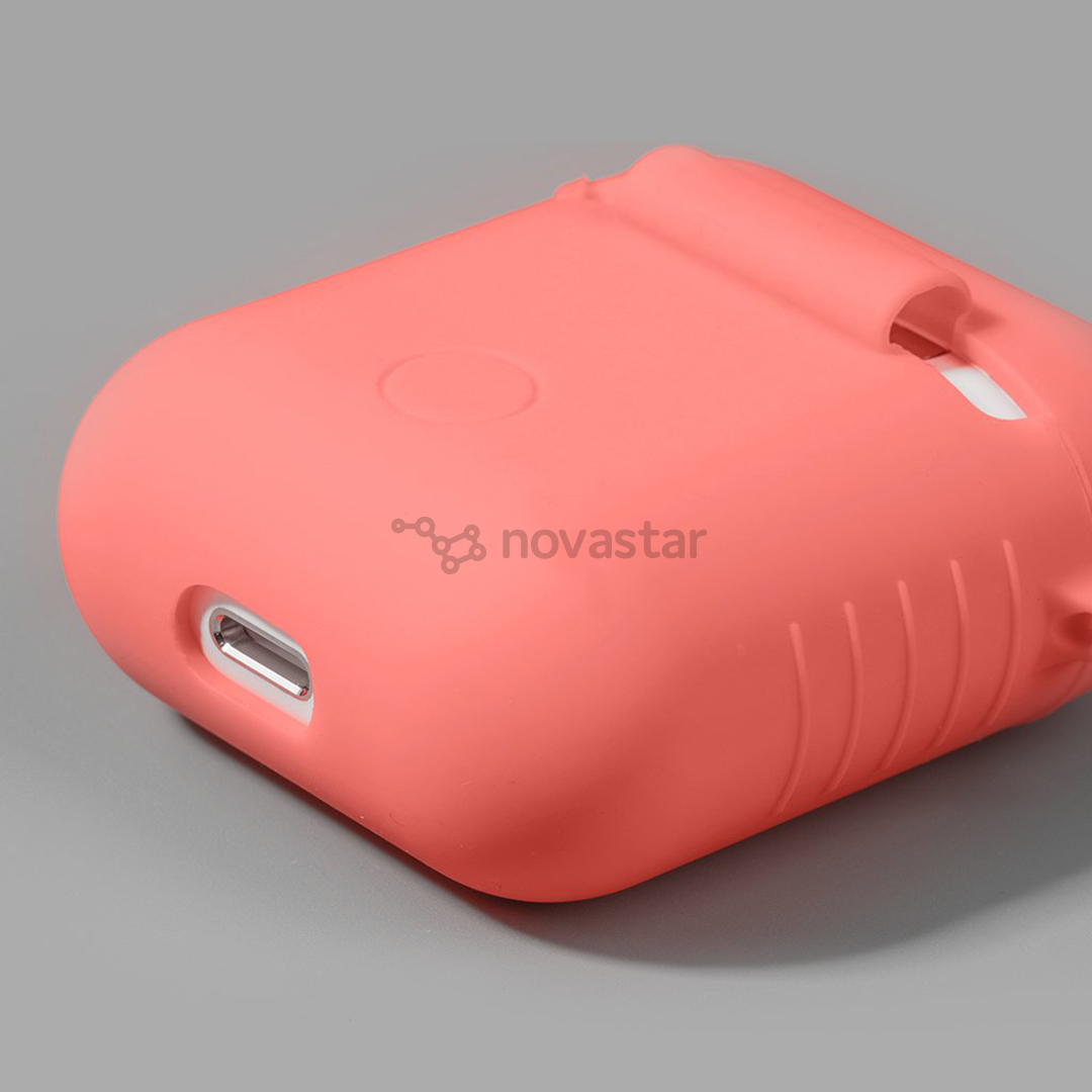 Dėklas Laut Apple AirPods, Silikoninis, Rožinis
