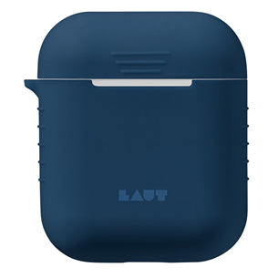 Dėklas Laut Apple AirPods, Silikoninis, Mėlynas