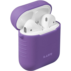Dėklas Laut Apple AirPods, Silikoninis, Violetinis