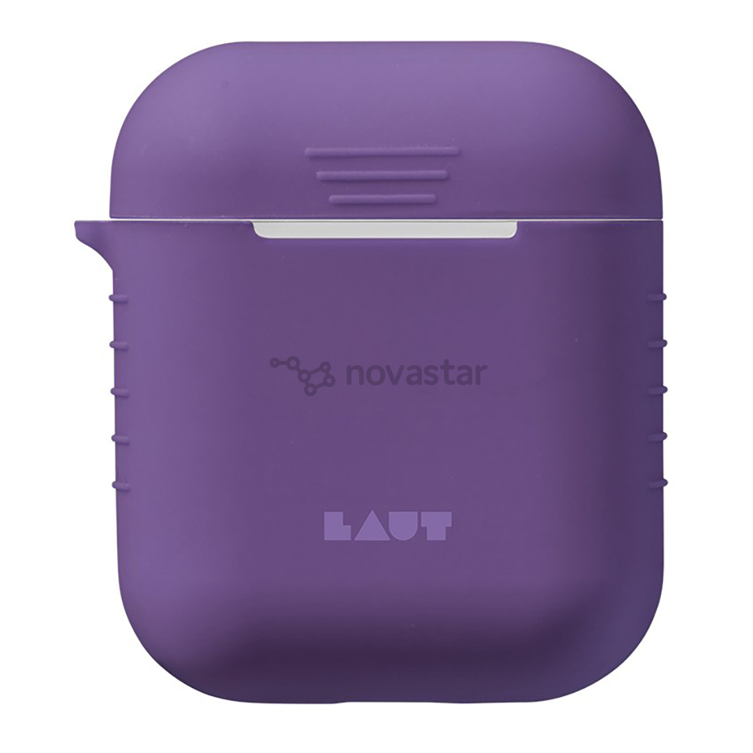 Dėklas Laut Apple AirPods, Silikoninis, Violetinis