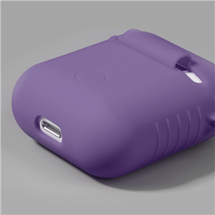 Dėklas Laut Apple AirPods, Silikoninis, Violetinis
