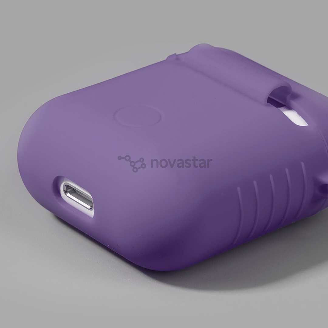 Dėklas Laut Apple AirPods, Silikoninis, Violetinis