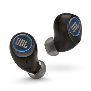 Ausinės JBL Free X, belaidės, Juodos