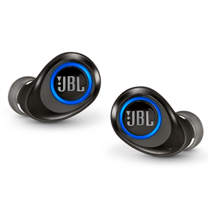 Ausinės JBL Free X, belaidės, Juodos