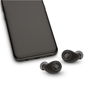 Ausinės JBL Free X, belaidės, Juodos