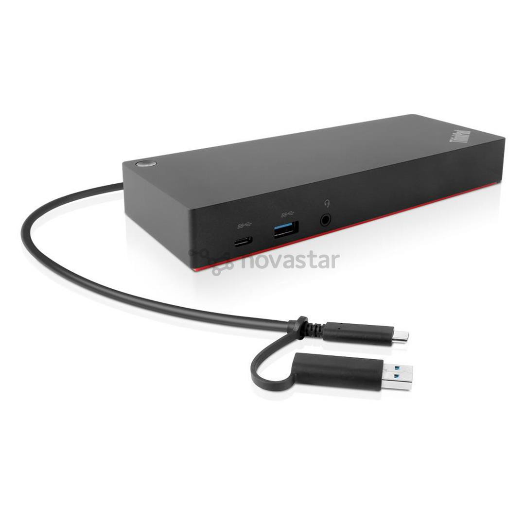 Lenovo ThinkPad Hybrid USB-C Dock, 135 W, black - Notebook dock