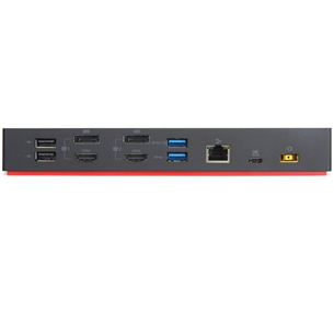 Lenovo ThinkPad Hybrid USB-C Dock, 135 Вт, черный - Док-станция для ноутбука