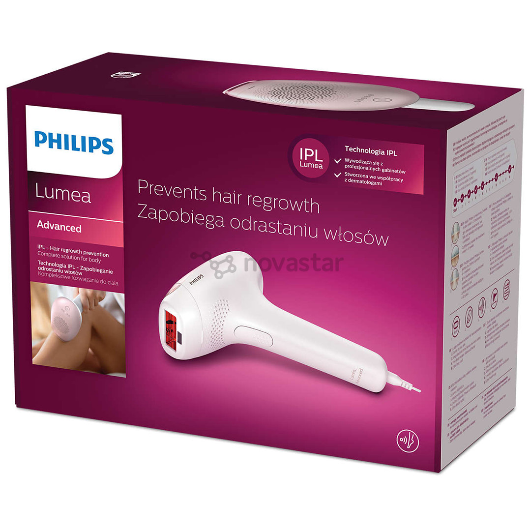 Philips Lumea Advanced, white/pink - IPL Hair removal device