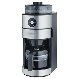 Severin, black/inox - Coffee maker with grinder