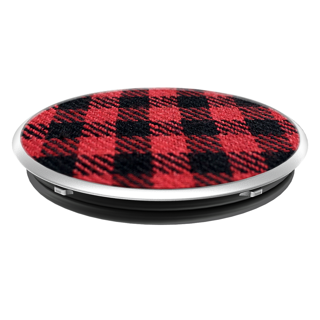 Universalus telefono laikiklis Popsockets, Classic Check Red