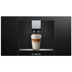 Bosch, black - Built - in espresso machine