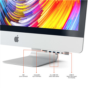 Šakotuvas Satechi iMac/iMac Pro USB-C