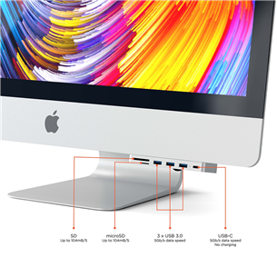 Šakotuvas Satechi iMac/iMac Pro USB-C