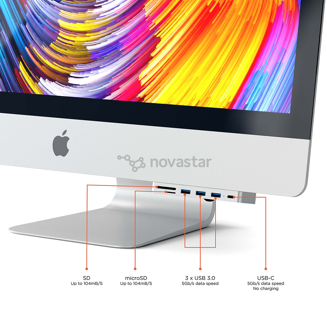 Šakotuvas Satechi iMac/iMac Pro USB-C