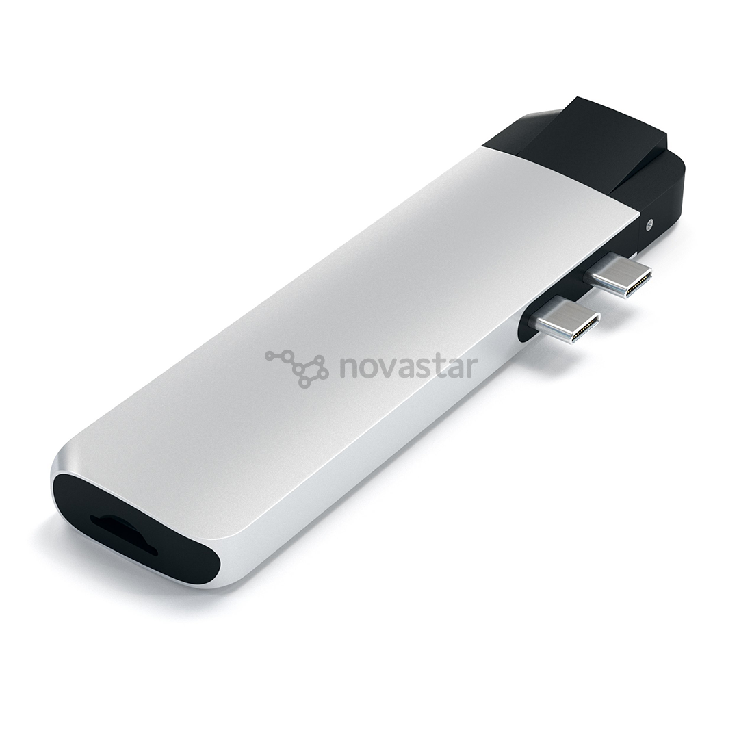 USB šakotuvas Satechi USB-C PRO Hub with 4K HDMI and Ethernet