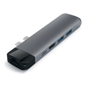 Satechi, USB-C MacBook Pro, серый - Хаб