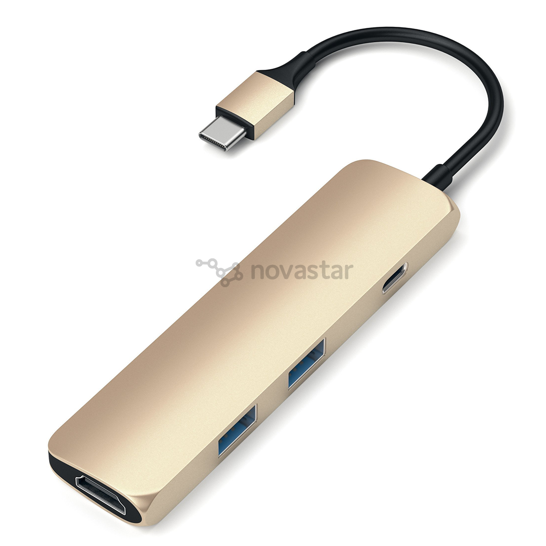 Šakotuvas Satechi USB-C Multi-port 4K, ST-CMAG