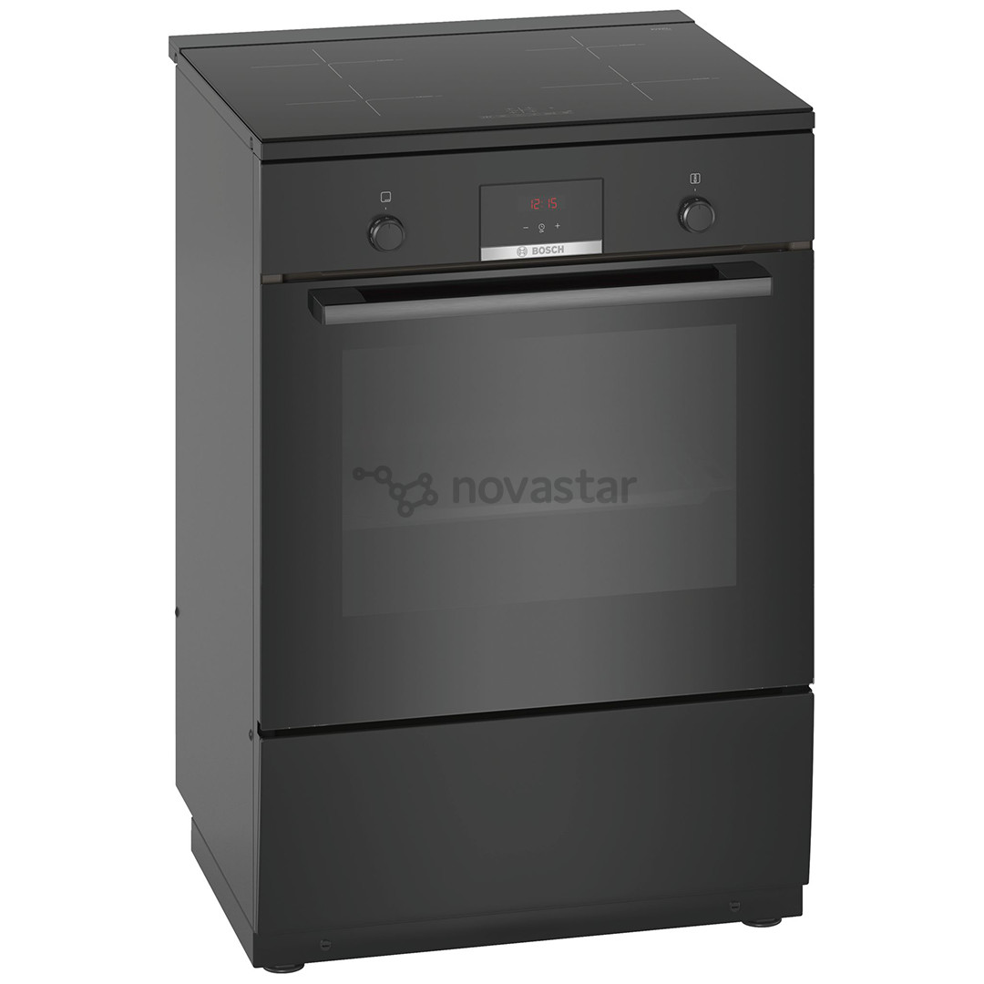 Bosch, 66 L, juoda - Indukcinė viryklė