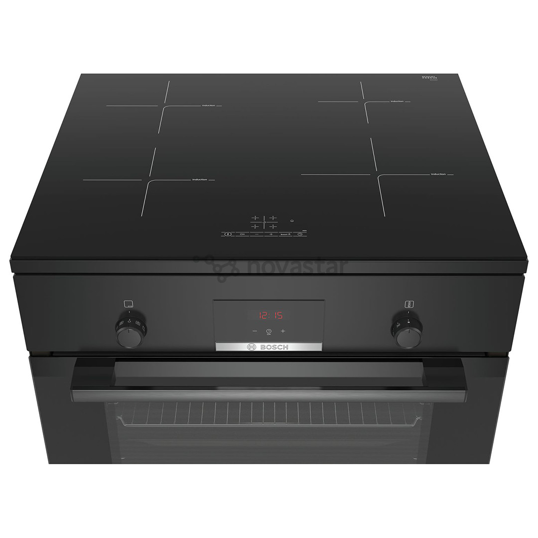 Bosch, 66 L, juoda - Indukcinė viryklė