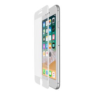 Apsauginis stiklas Belkin Apple iPhone 6/6S/7/8 edge to edge, Baltas