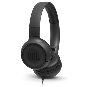 Ausinės JBL Tune 500, Juodos JBLT500BLK