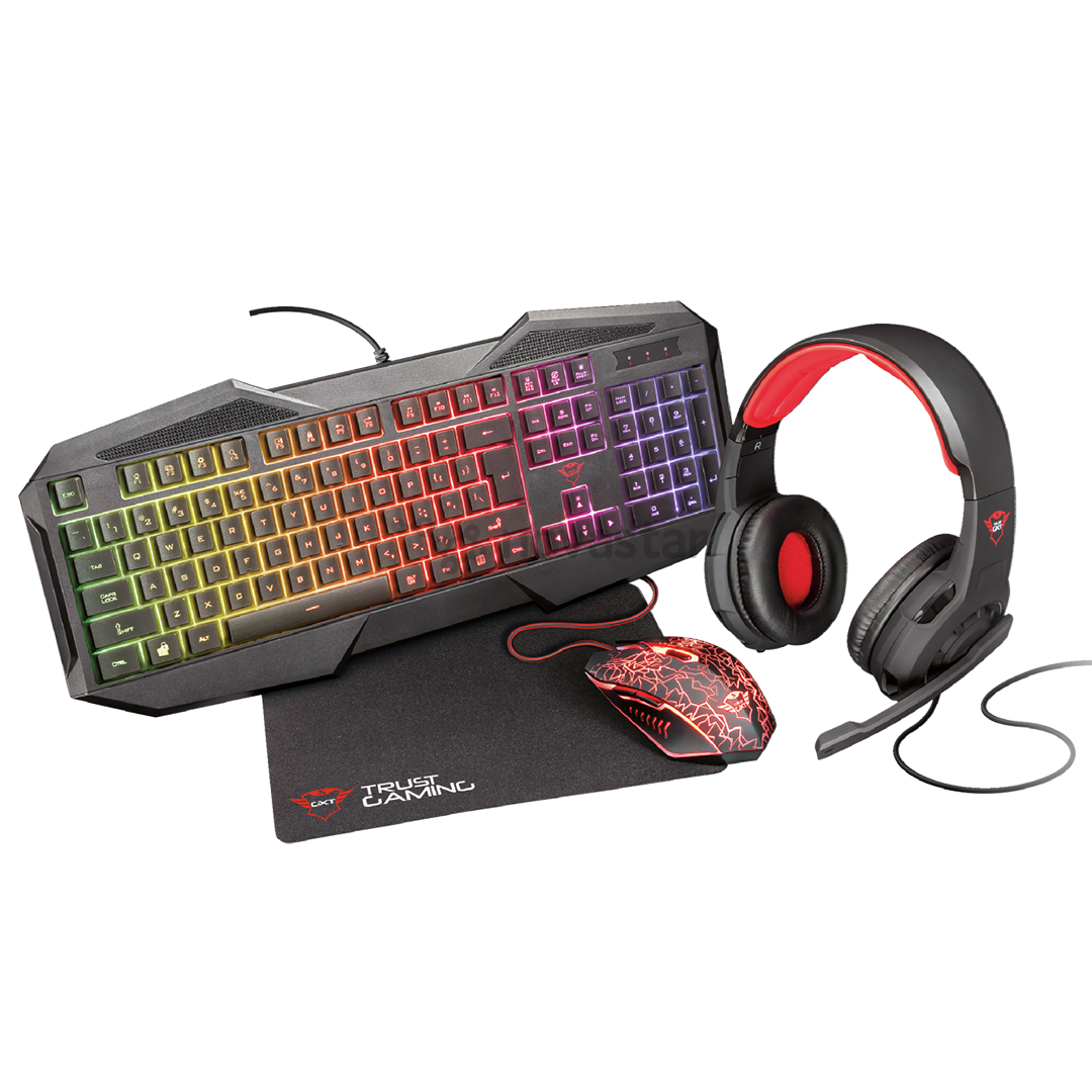 Rinkinys žaidėjui Trust 4-in-1 GXT 788