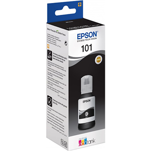 Rašalo kasetė Epson EcoTank 101, Juoda C13T03V14A