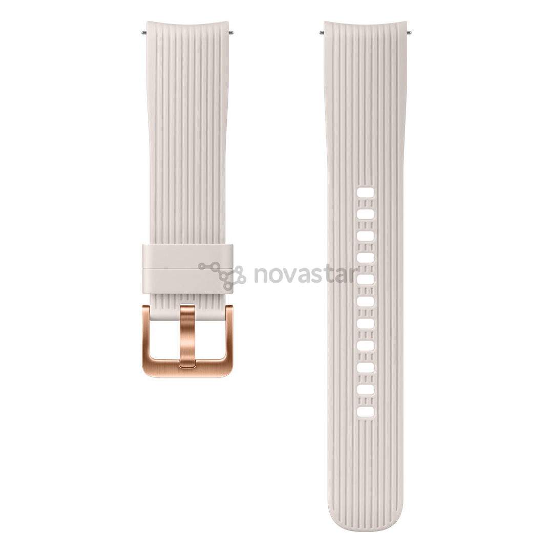 Dirželis Samsung Galaxy Watch, 42mm, Silikoninis, Pilkas