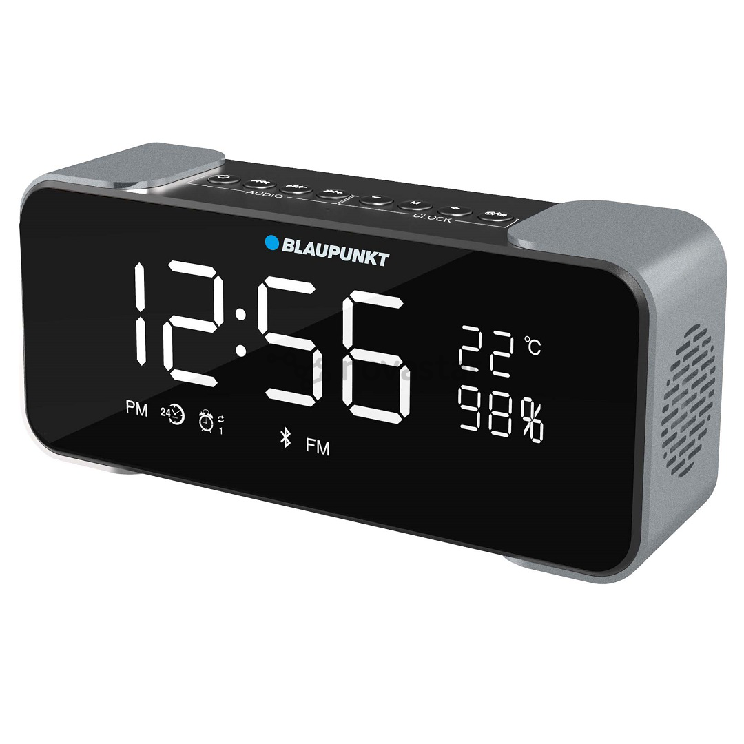 Radijo žadintuvas Blaupunkt RTVBLBT027, Juodas