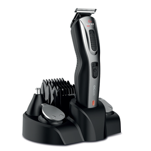 GA.MA, 0.6-12mm, black/grey - Hair clipper set