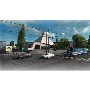 Žaidimas PC Euro Truck Simulator 2: Beyond the Baltic Sea