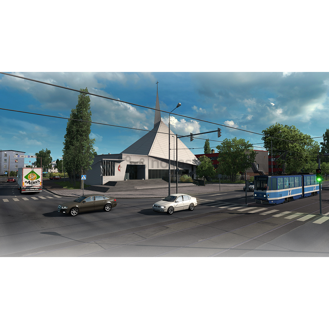 Žaidimas PC Euro Truck Simulator 2: Beyond the Baltic Sea