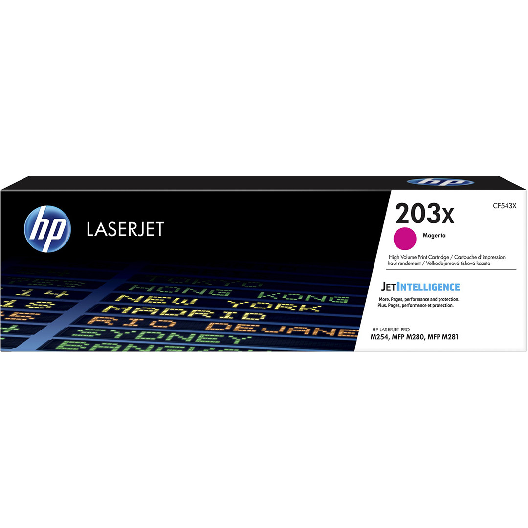 HP Toner 203X High Yield (Magenta) CF543X